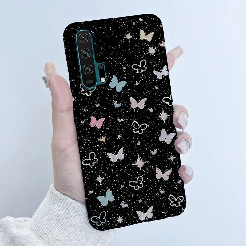 For Honor 20 Pro Case Honor20 Pro Back Soft TPU Silicone Cover Cute Cartoon Panda Phone Case For Huawei Honor 20 Pro Coque Funda