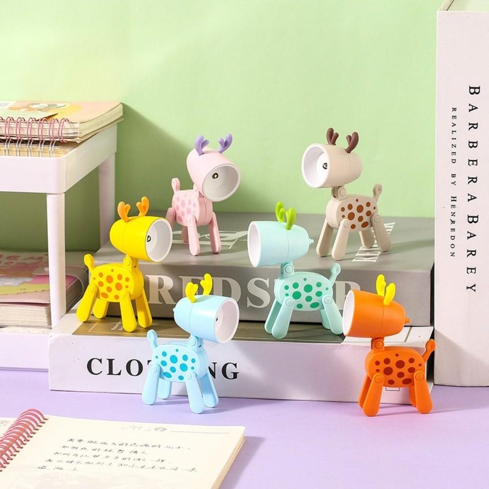 Mini Pet Dog Nightlights Cute Cartoon Desk Lamp Creative Led Night Lights Gift