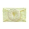 Infant and Toddler Nylon Jacquard Headband Headgear Soft Donut Nylon Stockings Children's Headband Hair Accessories