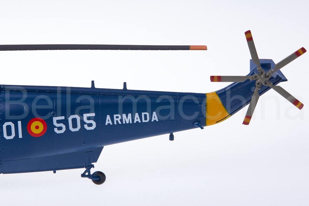 Spanish Army Helicopter Model Finished Product Agusta Sea King 1/72 SH-3D AS-61 [Used]