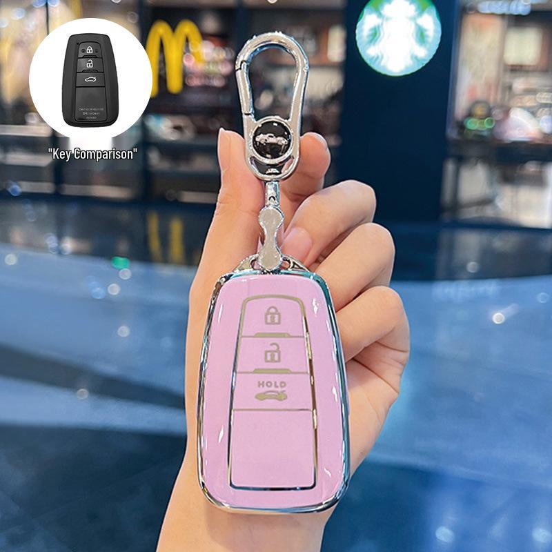 Women’s Key Covers for Toyota: Corolla, Camry, Levin, Avalon, Highlander, RAV4, and CHR.