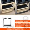 For BMW X3 F25 X4 F26 2011 2012 2013 2014 2015 2016 2017 Center Console Trim Real Carbon Fiber Stickers Car Interior Accessories