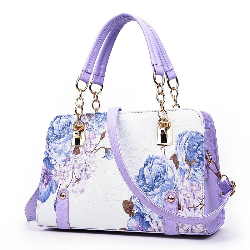 New Trend Printed Shell Bag Fashion Women's Bag One Shoulder Oblique Cross Handheld Women's Bag