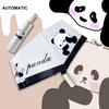 Netizen Panda Flower Umbrella Female Fully Automatic Cute Sun and Rain Dual Use Folding Sun Umbrella Sun Umbrella