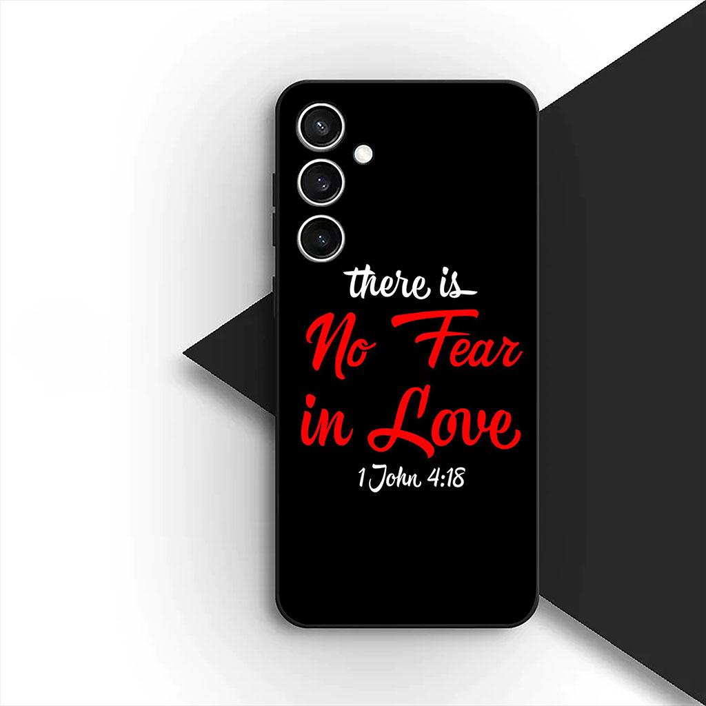 Bible Verse Christian Jehovah God Phone Cover Case for Samsung Galaxy S25 S24 S23 FE Ultra Plus S7 Edge S25+ S23+ A56 5G Casing