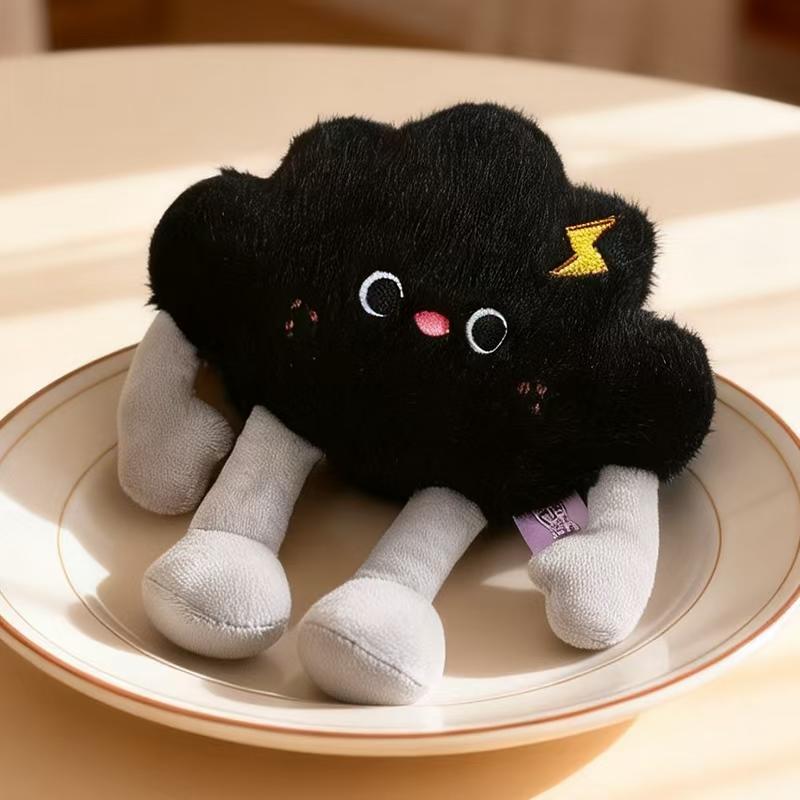 Cute Plush Fridge Magnets Food & Weather Themed Soft Toys (Onigiri,Donut,Sun,Moon,Star),Stuffed Animal Decor,Adorable Plush Gift