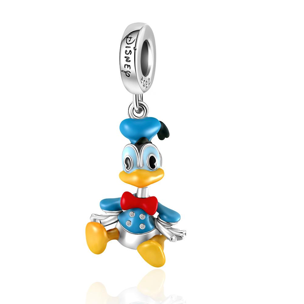 New Copper Miniso Mickey Mom Minnie Clip Stitch Designer Charms Bead Fit Authentic Bracelets Charm DIY Craft Women Jewelry