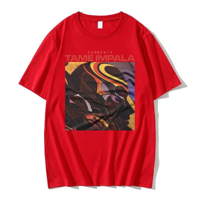 Tame Impala Graphic T Shirt Tame Arctic Monkeys Tshirt Unisex Women Vintage Harajuku Punk T-shirt Unisex Hip Hop Oversized Tops Tees