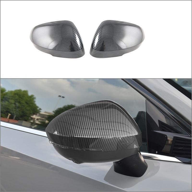 For Nissan Serena e-POWER C28 2024 2025 Side Rear View Mirror Protective Cover Car ABS Carbon Black Trims Styling Accessories