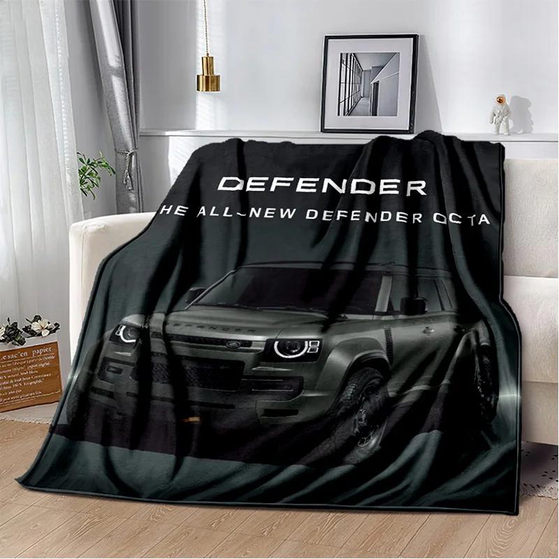 Luxurious HD Fashion Trend Sports Car L-LAND ROVER Logo Blanket - Perfect for Children as Gift Sofa Bed Office Hotel Decor