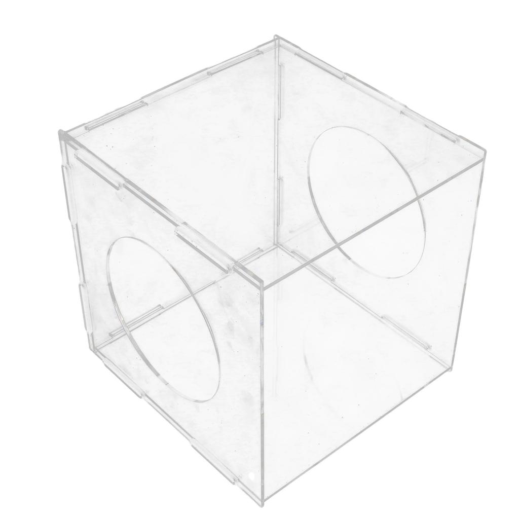 Enclosed Grinding Dust Box Transparent Acrylic Dust Hood Dust Cage for Engraving Polishing