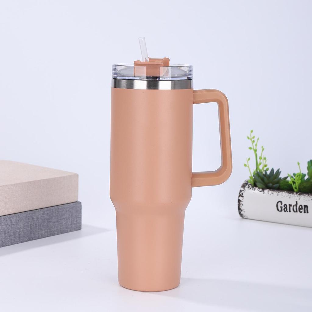 40oz Stainless Steel Thermos with Handle - 1st & 2nd Gen, 3D UV Customizable Car Cup