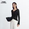 Taipingniao Commuter V-Neck Cardigan AAEDG2392