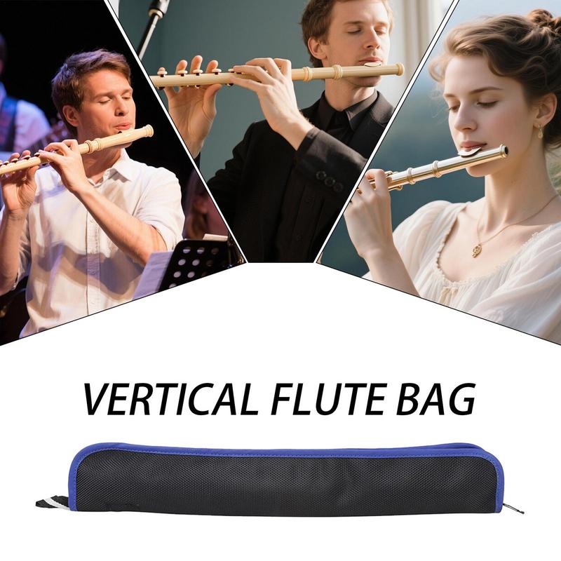 Storage Bag For Recorder Oxford Cloth Storage Bag For Saxophone Portable Waterproof Zipper Case For Wind Instrument Recorder