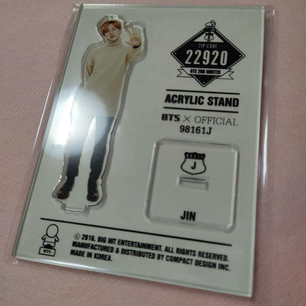[USED] JIN BTS 2ND 2nd Generation 22920 Acrylic Stand