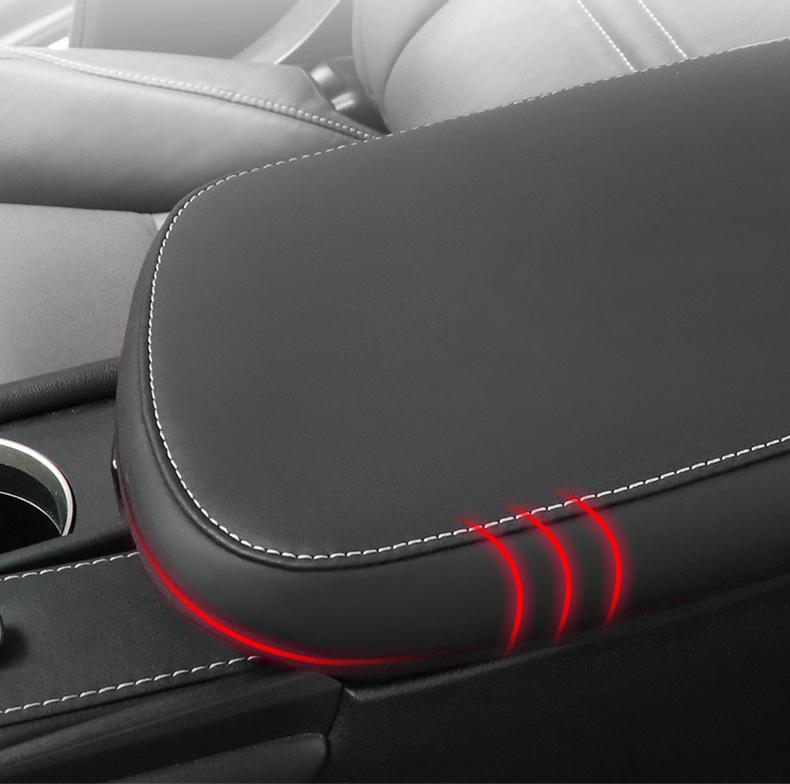 Leather Center Armrest Surface Case Cover For Lexus NX200 200t NX300h 2015-2018