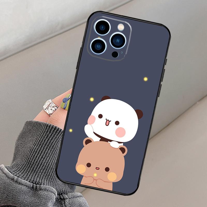Cute BuBu DuDu Case For iPhone 11 12 13 14 15 16 Pro Max X XS XR 12 13 Mini 14 Plus Cover Coque