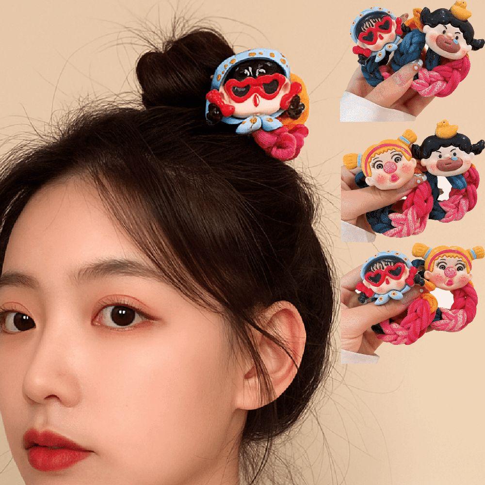 Bold Hair Loop Cartoon Headband Fashion Hair Ring  for Meatball Head