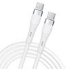 USB-C To USB-C Cable Fast Charging 60W for Samsung Galaxy A16 A13 A36 A15 A14 A25 A35 A55 A54 A05s - White 1M