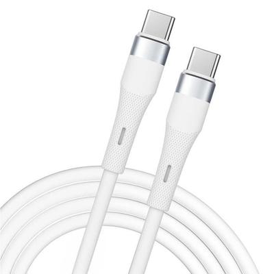 USB-C To USB-C Cable Fast Charging 60W for Samsung Galaxy A16 A13 A36 A15 A14 A25 A35 A55 A54 A05s - White 1M