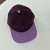 Corduroy Flat-brim Cap Color Matching Sun Cap Versatile Baseball Cap  Men Women