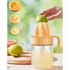 Citrus Juicer Manual Handheld Squeezer for Lemon Limes and Tangerines with Comfortable Grip Handle 280/450ml Capacity