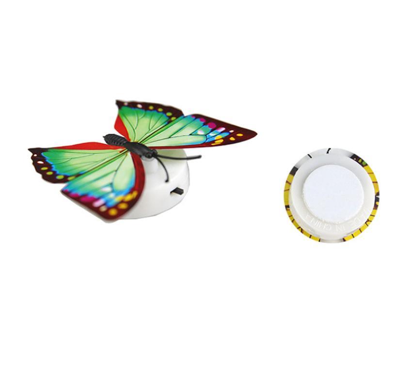 

Colorful Changing Butterfly LED Night Light Lamp Home Room Party Desk Wall Decor
