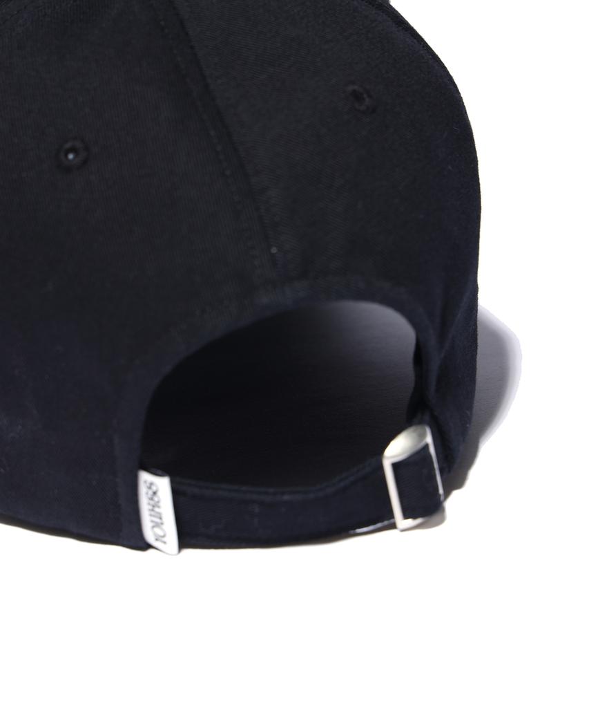 YOUHEE Lettering Ball Cap Black