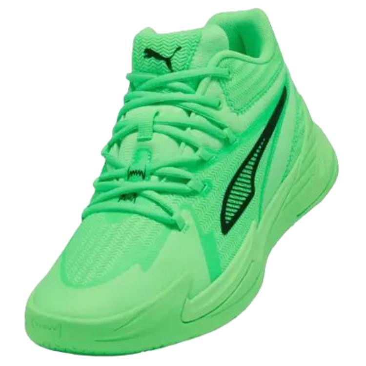 Puma Dagger Versatile Comfortable Non-Slip Durable Mid-Top Basketball Shoes Unisex Sneakers Green 311353-04