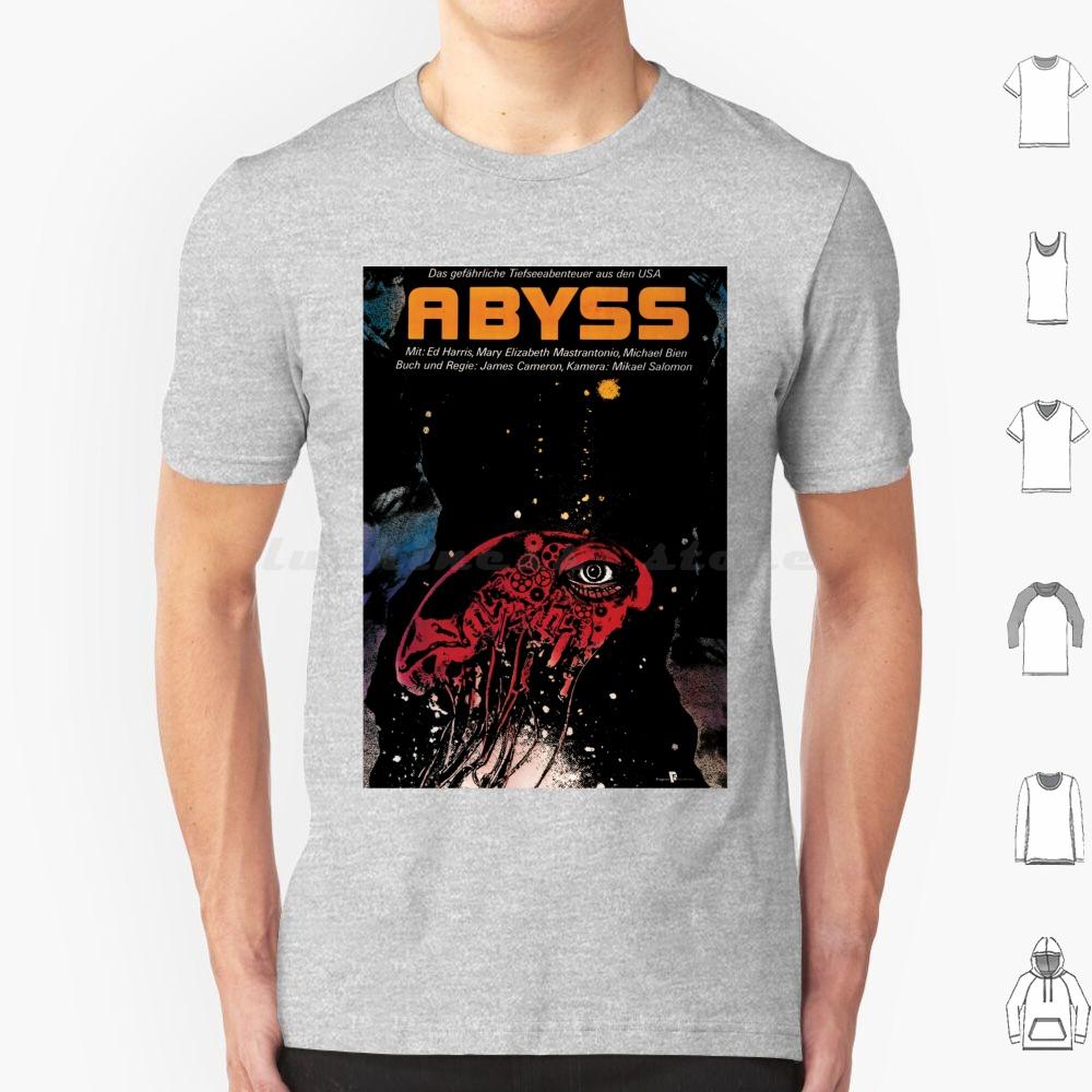 The AbyssGerman Design T Shirt Cotton Men Women DIY Print The Abyss James Cameron Titanic Movie Sci Fi 80s Underwater Cinema