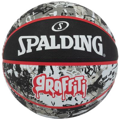 SPALDING Graffiti Ball, Unisex Black Basketball