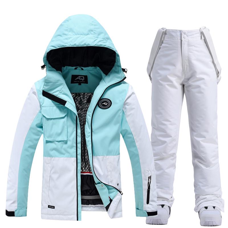 Men's & Women's Winter Ski & Snowboard Suit - Warm, Thickened Jacket and Pants