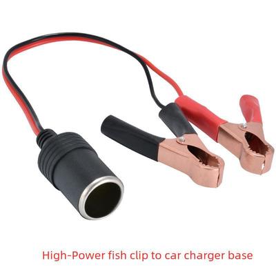 Pompa d'aria per auto 12V-24V Morsetto Batteria a Presa Accendisigari Connettore Accensione