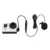 Lavalier Lapel Microphone 3.5mm Clip on Microphone for  3 3+ 4 Camera