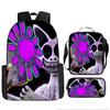 Deformed zoo primary school third and fourth grade light weight reduction backpack zoonomaly student lunch bag pencil case