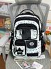Schoolbag New Fresh and Sweet High-value Backpack Female Dopamine Transparent Pain Bag Japanese Junior High School Students Backpack Female