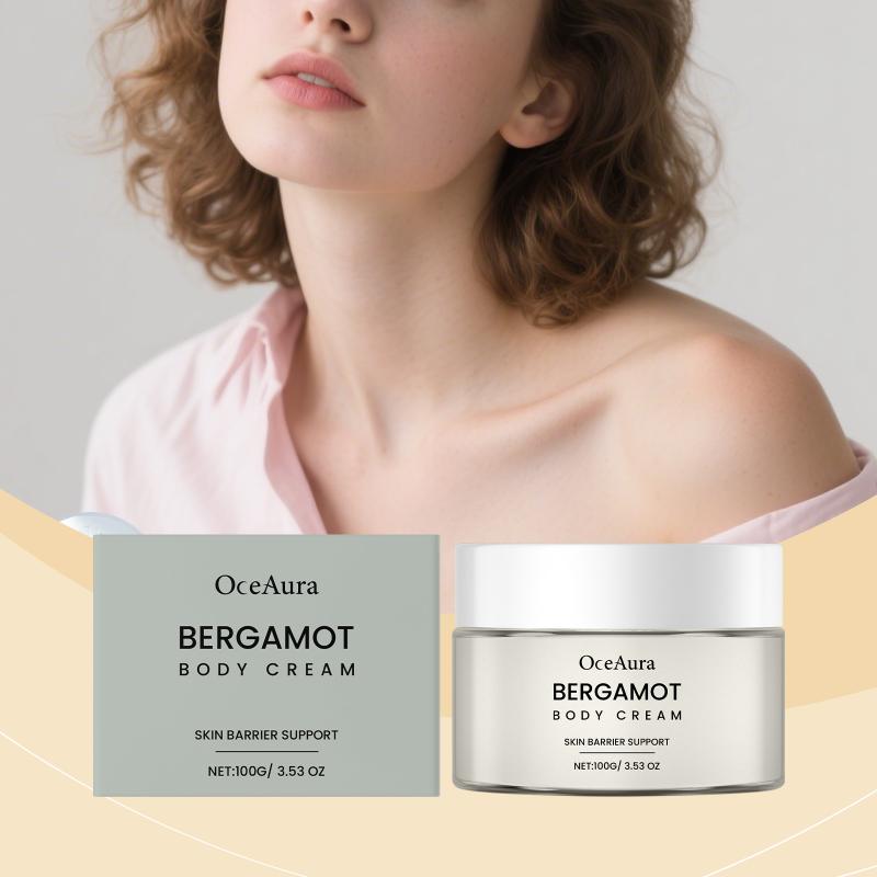 Oceaura Body Nourishing Lotion Improving Dullness Relieve Dryness Prevent Cracking Enhance Elasticity Bergamot Body Care Lotion