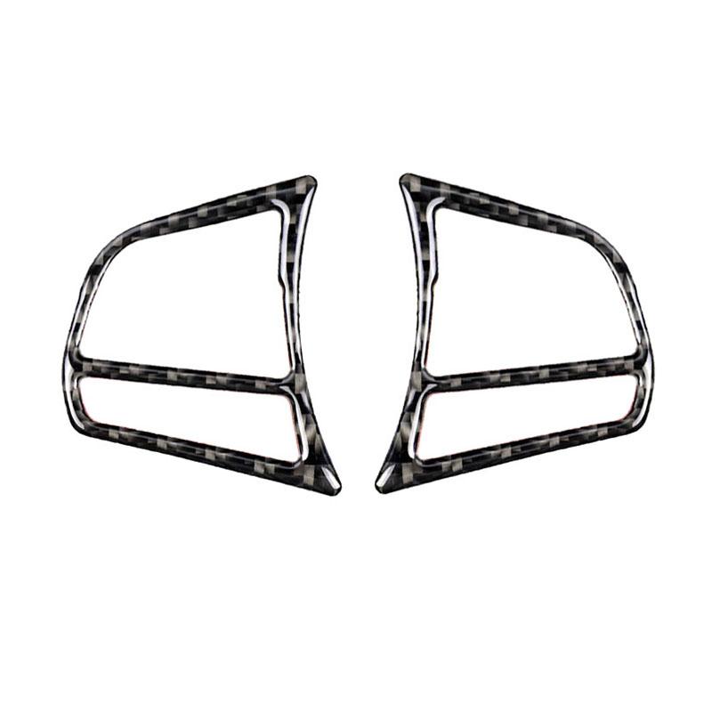 

Наклейка на кнопку керма з вуглецевого волокна Накладка для BMW 1 2 3 4 Series 3GT F20 F21 F30 F32 F34 Аксесуари для салону автомобіля чорний