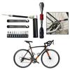 Multifunctional Bike Repair Tool Bicycles Maintenance Tool Ratchet Wrench Set Tire Levers Tire Pump Cycling Accessories