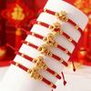 2026 2026 Horse Year Lucky Pony Red Rope Chinese Style Fortune Bracelet Horse Year Bracelet  Couple