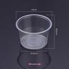 BiaoXing Disposable Round Transparent Plastic Bowl