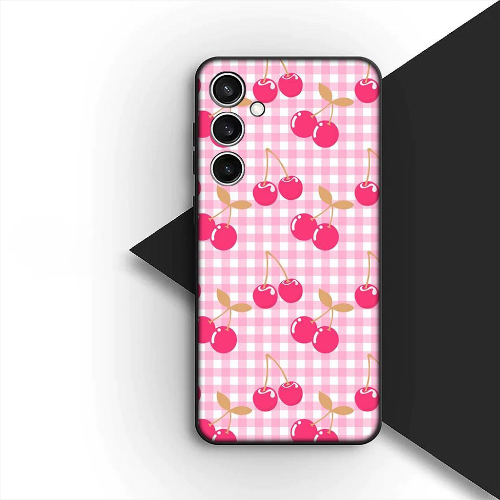 for Motorola Moto G86 G57 E14 E15 G14 G34 G67 G84 G24 A54 G15 Power E22 Phone Case Cherry Strawberry fruit Summer Avocado Lemon