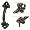 15/30 de bucăți Mini Ornamente Mânere Sertare din Zinc - Alamă Vechi - Perfect pentru Cutii de Bijuterii și Tragere Mici pentru Organizator de Mobilier