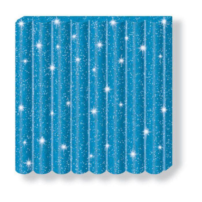 LA FOURMI Fimo Kids Polymer Clay Game - Sparkling Blue - Resealable Bag - Mixed