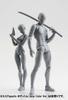 TAMASHII NATIONS DX НАБОР Цвет 135 мм АБС ПВХ Сочлененная Фигурка S.H.Figuarts Body-chan (Серая версия.) приблизительно. &