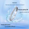 High-End Colorfast Titanium Steel Bracelet for Girls - Elegant, Durable Stainless Steel Jewelry