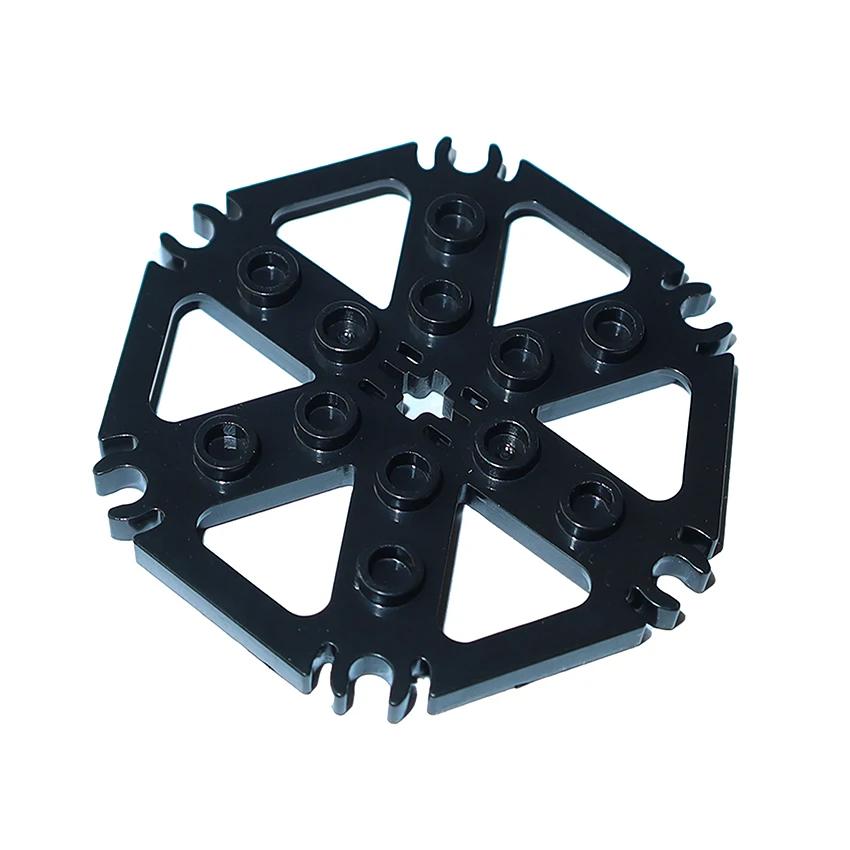 Platte Sechseckig 6x6 W Stützplatte Rotor 6 Klingen DIY Baustein Ziegel 64566 Setzt Partikel zusammen