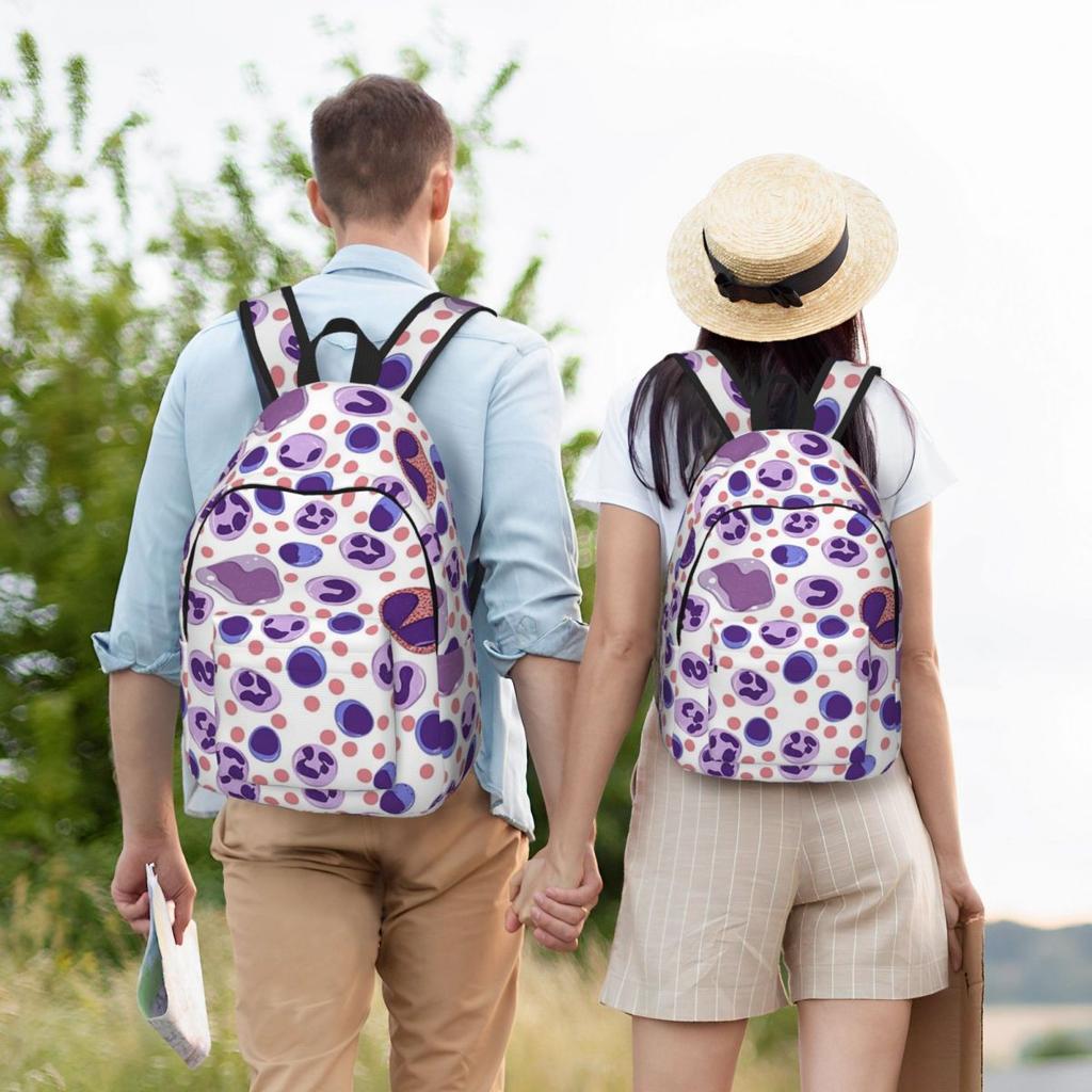 Lemurs In A Blue Jungle Rucksack Hot Sale Daily Pack Spacious Children School Carrier School Bag Carry Bags for Men Women