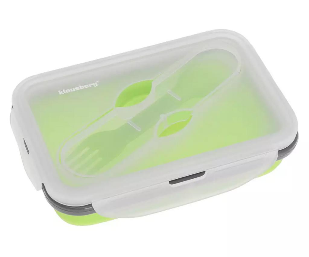 SILICONE FOLDABLE LUNCH BOX KLAUSBERG KB-7021