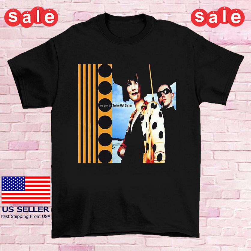 The Best of Swing Out Sister Band Black Cotton Size SS723 Unisex T-Shirt